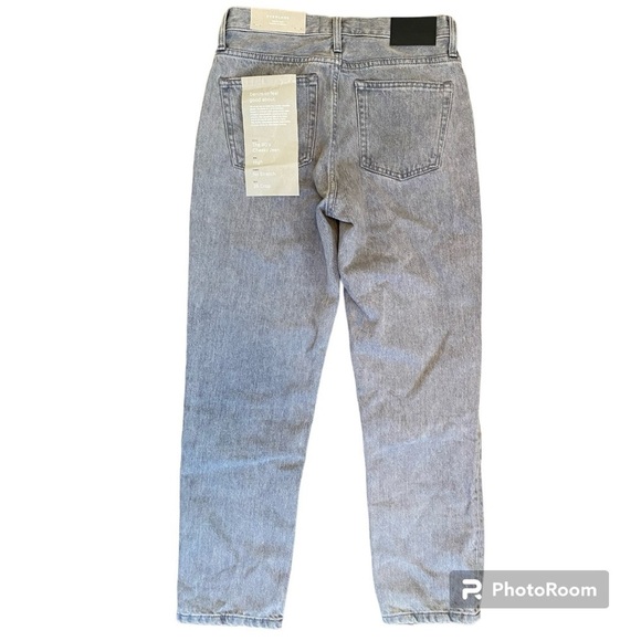NWT Everlane 90s Cheeky Ankle Jean High Rise Washed Gray Crop 26 - Picture 6 of 6